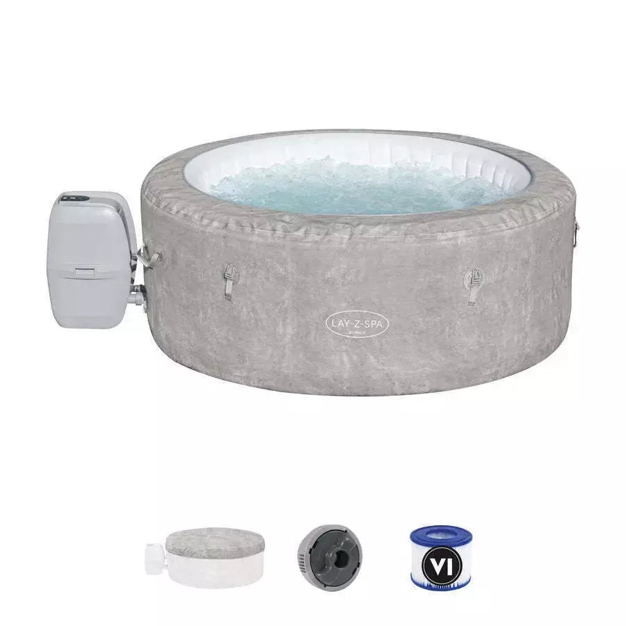 Hot Tub Spa Inflable Zurich Airjet EnergySense Lay-Z-Spa® 1.80M X 66Cm 4 Personas / 669 L
