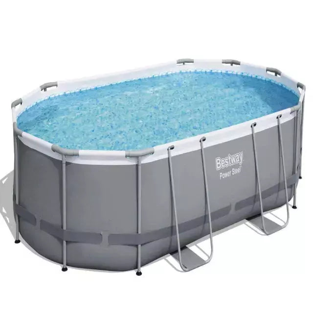 Piscina Bestway Ovalada Filtro + Accesorios 4.88X3.50X1.07M